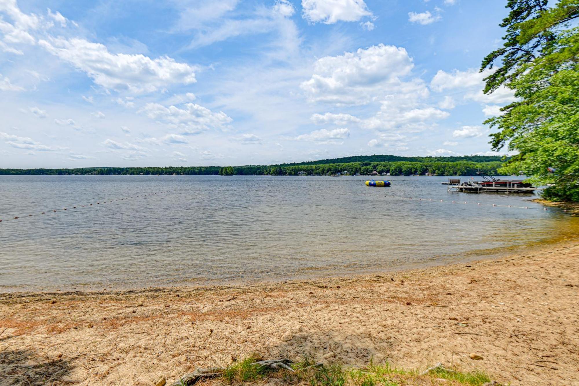 Square Pond Vacation Rental With Boat Dock And View! Acton Exterior foto